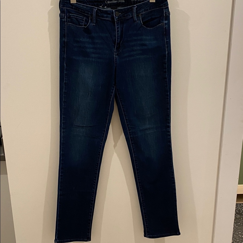 Calvin Klein Women's Deep Indigo Skinny Jeans